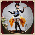 Navia Cosplay cosplay costume from Genshin Impact, front view 3