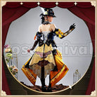 Navia Cosplay cosplay costume from Genshin Impact, back view