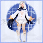 Paimon Cosplay cosplay costume from Genshin Impact, front view 2