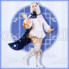 Paimon Cosplay cosplay costume from Genshin Impact, front view 3