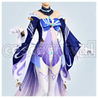 Sangonomiya Kokomi Cosplay cosplay costume from Genshin Impact, front view 1
