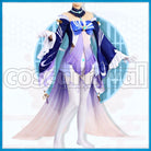Sangonomiya Kokomi Cosplay cosplay costume from Genshin Impact, front view 2