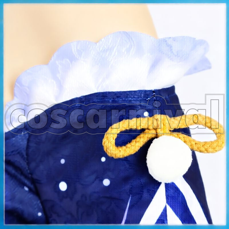 Sangonomiya Kokomi Cosplay cosplay costume from Genshin Impact, detail-5