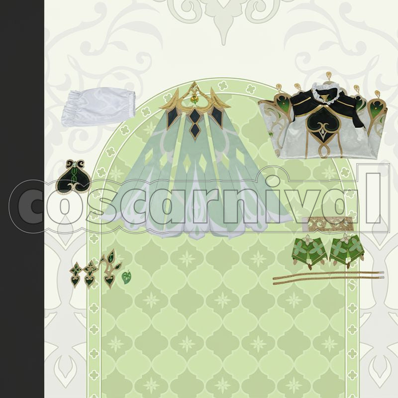 Sumeru Nahida Cosplay cosplay costume from Genshin Impact, set view