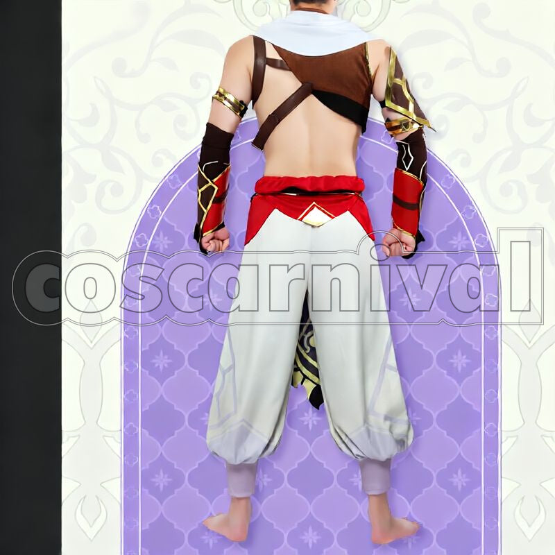 The Eremites Cosplay cosplay costume from Genshin Impact, back view