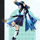 Wanderer Scaramouche The Balladeer Cosplay cosplay costume from Genshin Impact, front view 2