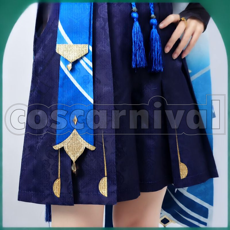 Wanderer Scaramouche The Balladeer Cosplay cosplay costume from Genshin Impact, detail-4