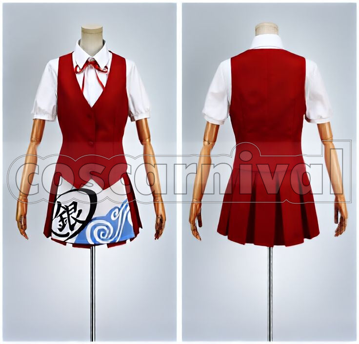 and Bar Characro feat. Gintama Kagura Waiter Cosplay cosplay costume from Gintama Cafe, detail-1