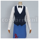 and Bar Characro feat. Gintama Kotaro Katsura Waiter Cosplay cosplay costume from Gintama Cafe, front view 1