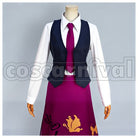 and Bar Characro feat. Gintama Shinsuke Takasugi Waiter Cosplay cosplay costume from Gintama Cafe, front view 1