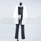 Gintoki Sakata cosplay costume from Gintama, front view