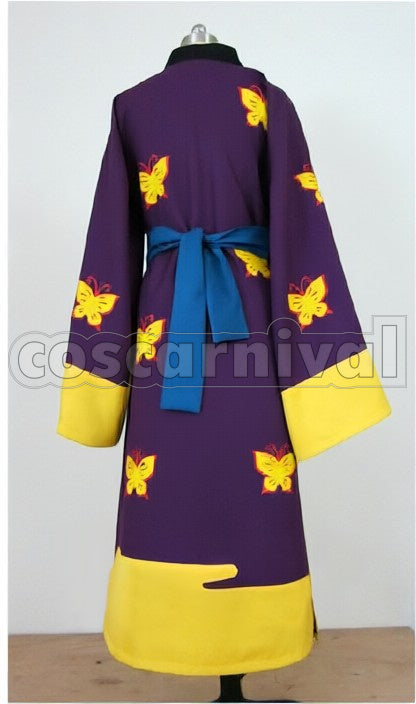 Kiheitai Shinsuke Takasugi cosplay costume from Gintama Joui Patriot, back view