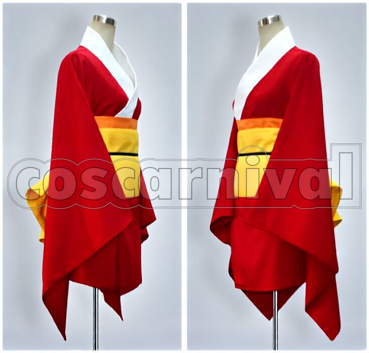 Yoshiwara in Flames Arc Cosplay cosplay costume from Gintama Kagura, front view 2