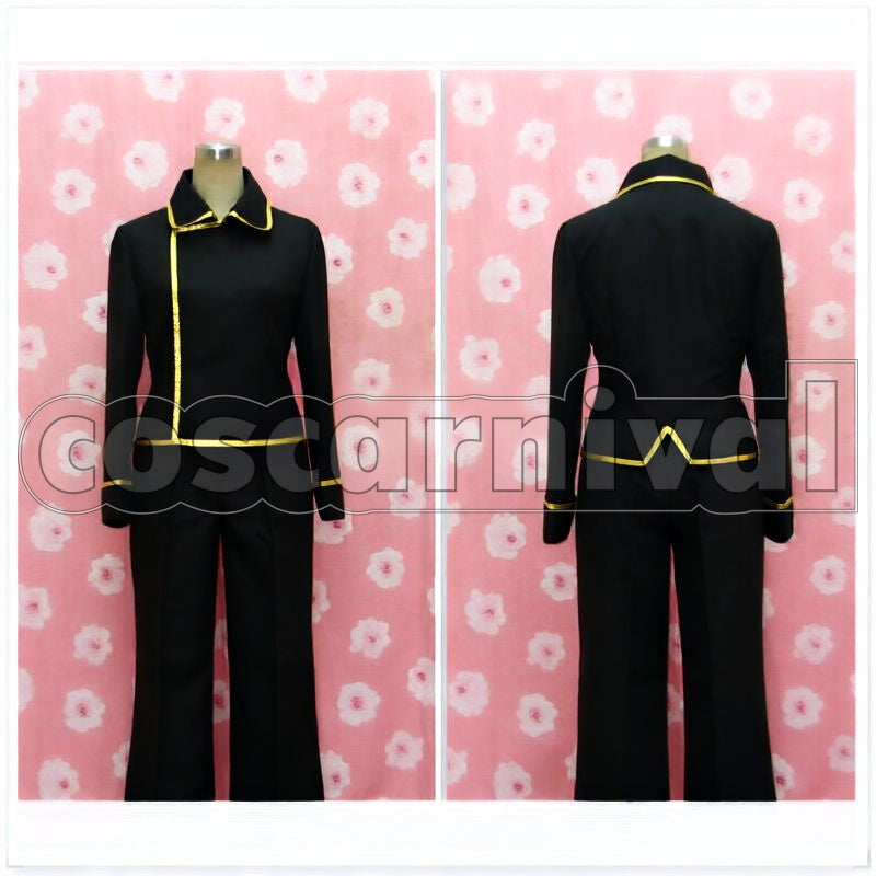 Regular Member Uniform Gold Trim Cosplay cosplay costume from Gintama Shinsengumi, detail-2