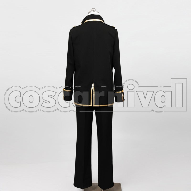 Shinsengumi cosplay costume from Gintama, back view