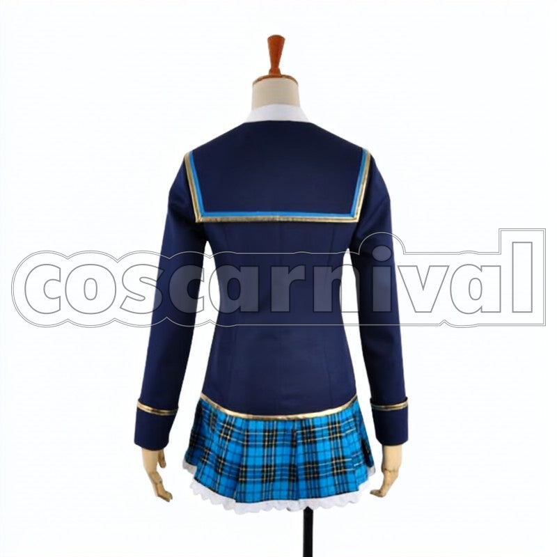 Kokomi Shiina cosplay costume from Girl Friend BETA, back view
