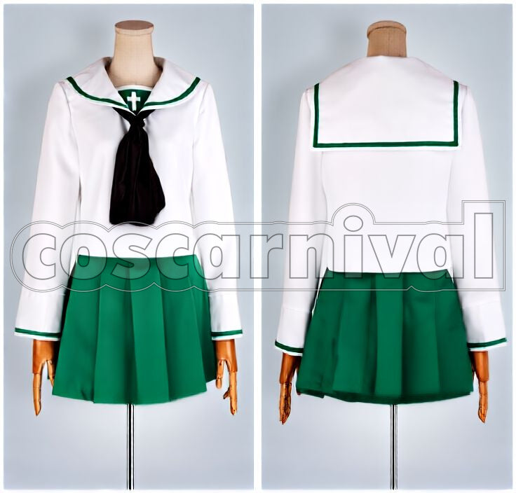 Panzer Miho Nishizumi Oarai Girls High School Uniform Cosplay cosplay costume from Girls und, detail-1