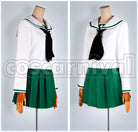 Panzer Miho Nishizumi Oarai Girls High School Uniform Cosplay cosplay costume from Girls und, front view 2