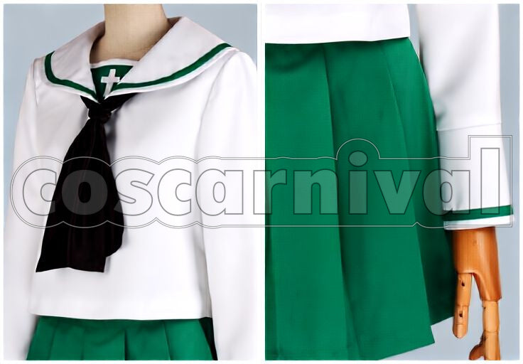 Panzer Miho Nishizumi Oarai Girls High School Uniform Cosplay cosplay costume from Girls und, detail-2