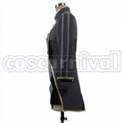 Protagonist cosplay costume from God Eater 2, side view