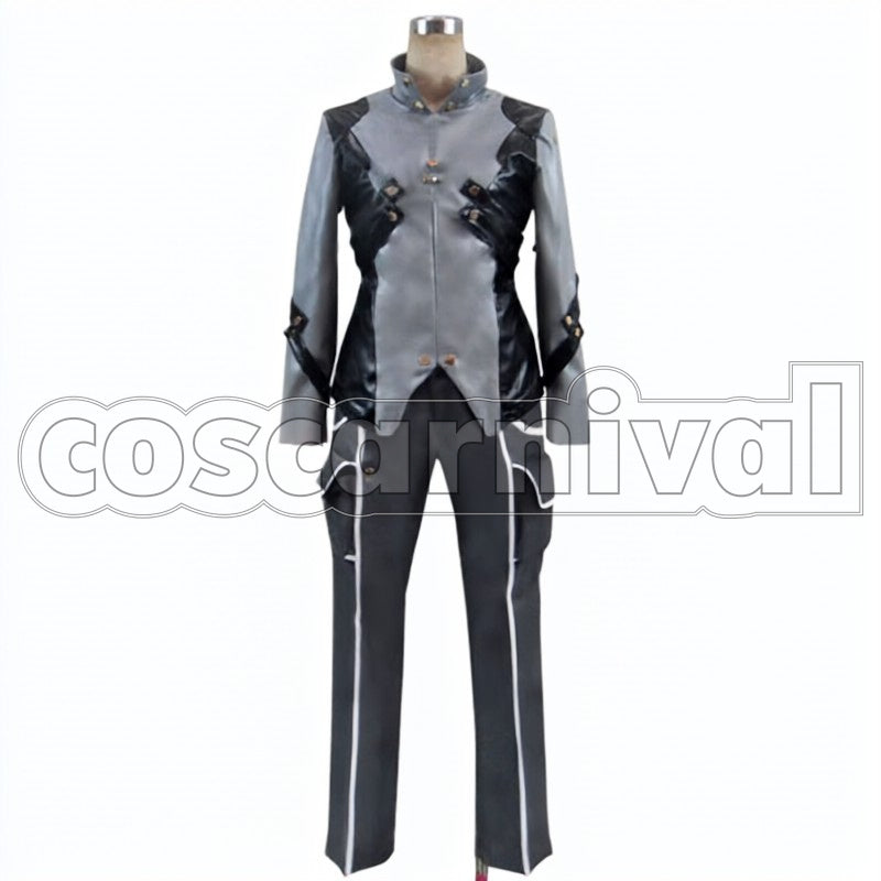 Protagonist cosplay costume from God Eater, front view 2