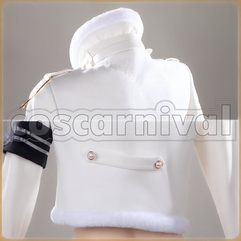 VICTORY: NIKKE Blanc Fortune Express Cosplay cosplay costume from GODDESS OF, back view