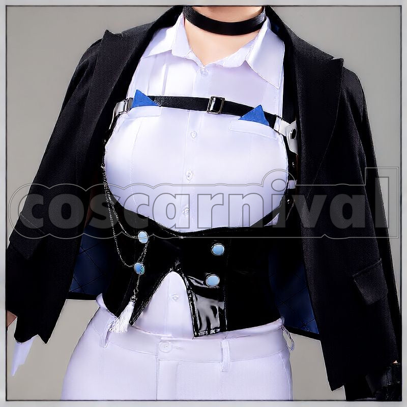 VICTORY: NIKKE Brid Silent Track Cosplay cosplay costume from GODDESS OF, front view 4