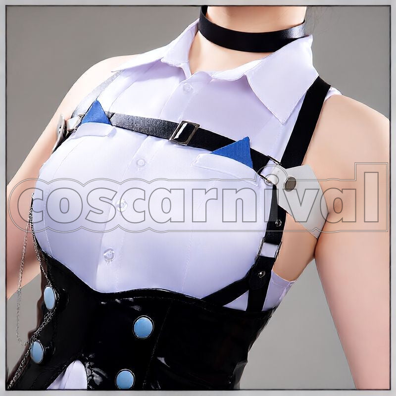 VICTORY: NIKKE Brid Silent Track Cosplay cosplay costume from GODDESS OF, front view 5