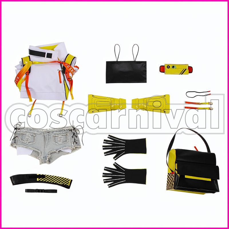 VICTORY: NIKKE Elegg Cosplay cosplay costume from GODDESS OF, set view