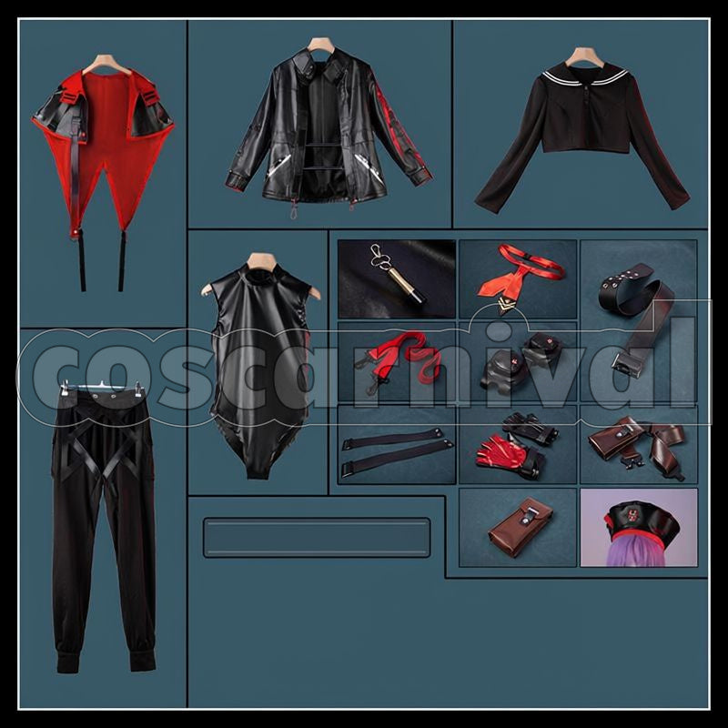 VICTORY: NIKKE Eunhwa Cosplay cosplay costume from GODDESS OF, set view