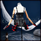 VICTORY: NIKKE Rapi Red Hood Cosplay cosplay costume from GODDESS OF, back view 2