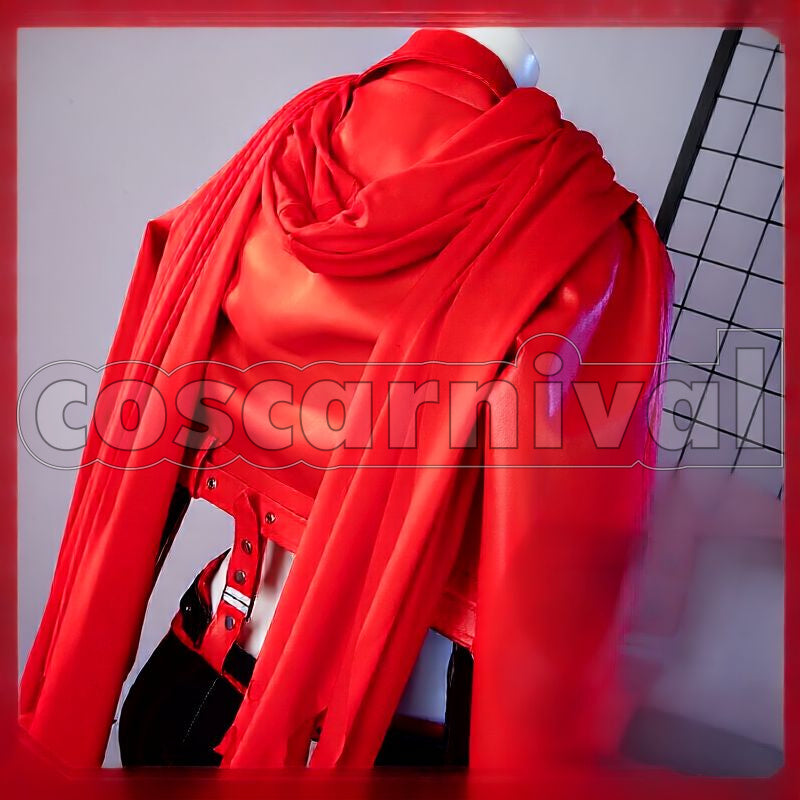 VICTORY: NIKKE Red Hood Cosplay cosplay costume from GODDESS OF, back view 2
