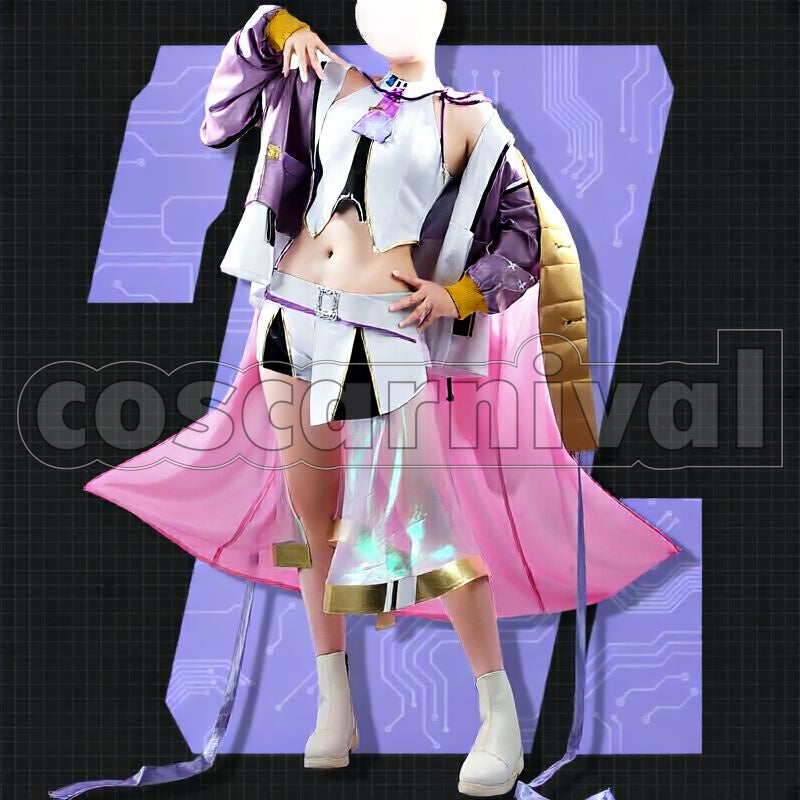 VICTORY: NIKKE Syuen Cosplay cosplay costume from GODDESS OF, front view 2