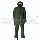 Saeki cosplay costume from Gokudo Jihen, back view