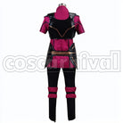 and Ash ranta cosplay costume from Grimgar of Fantasy, back view