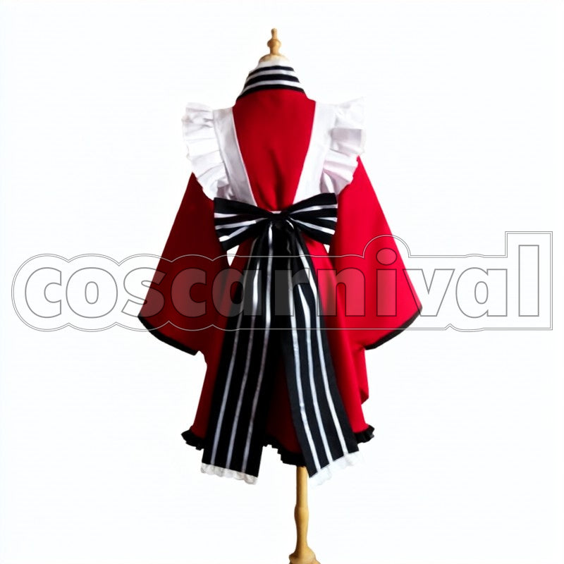 Tama cosplay costume from Gugure! Kokkuri-san, back view
