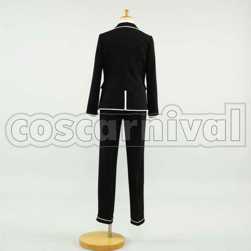 Shu Ouma Tennozu High School Boys cosplay costume from Guilty Crown, back view