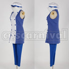 Aila Jyrki inen cosplay costume from Gundam Build Fighters, side view