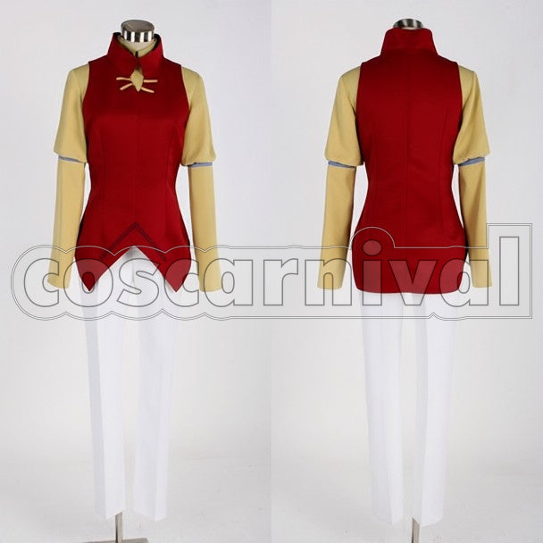 Reiji cosplay costume from Gundam Build Fighters, front view