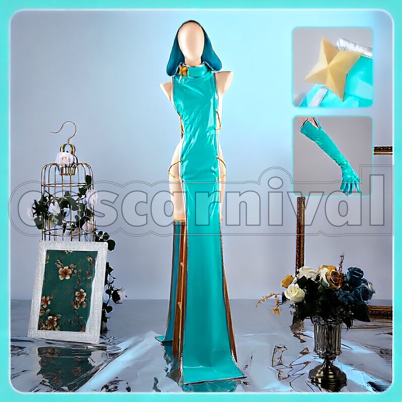 Magical Girls Nemo Anemo Cosplay cosplay costume from Gushing over, front view 2