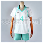 Johsai High Hajime Iwaizumi Uniform Custom Jersey Number Cosplay cosplay costume from Haikyu!! Aoba, front view 1