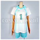 Johsai High Tooru Oikawa Uniform Cosplay cosplay costume from Haikyu!! Aoba, front view 1