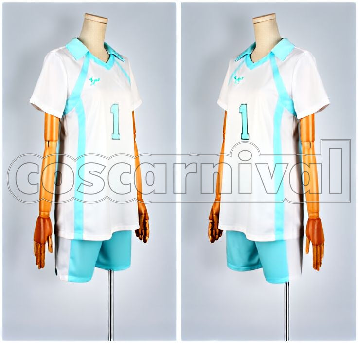 Johsai High Tooru Oikawa Uniform Cosplay cosplay costume from Haikyu!! Aoba, front view 2