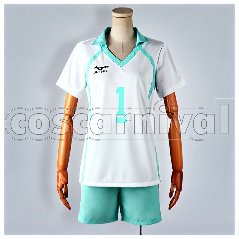 Johsai High Tooru Oikawa Uniform Anime Version Cosplay cosplay costume from Haikyu!! Aoba, front view 1