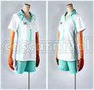 Johsai High Tooru Oikawa Uniform Anime Version Cosplay cosplay costume from Haikyu!! Aoba, front view 2