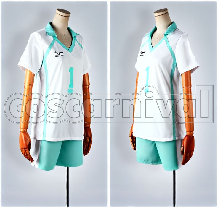 Johsai High Tooru Oikawa Uniform Anime Version Cosplay cosplay costume from Haikyu!! Aoba, front view 2