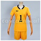 High Yuji Terushima Uniform Cosplay cosplay costume from Haikyu!! Johzenji, front view 1
