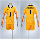 High Yuji Terushima Uniform Cosplay cosplay costume from Haikyu!! Johzenji, detail-1