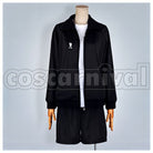 High School Shoyo Hinata, Tobio Kageyama Jersey Shorts 3-Piece Set Cosplay cosplay costume from Haikyu!! Karasuno, piece set 36919 front view 1