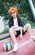 High School Shoyo Hinata, Tobio Kageyama Jersey Shorts 3-Piece Set Cosplay cosplay costume from Haikyu!! Karasuno, piece set 36920 front view 2